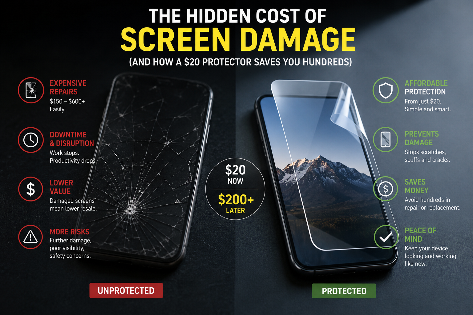 The Hidden Cost of Screen Damage (And How a $20 Protector Saves You Hu ...