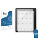 3pk Optic+ Nano Glass Screen Protectors for Onyx Boox Go Colour 7