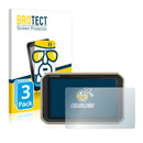 3x BROTECT AirGlass Glass Screen Protector for Garmin Overlander