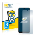 3x BROTECT AirGlass Glass Screen Protector for ZTE Blade 11 Prime