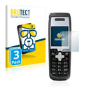 3x BROTECT AirGlass Glass Screen Protector for Funktel FC11