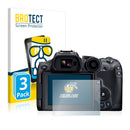 3x BROTECT AirGlass Glass Screen Protector for Canon EOS R7