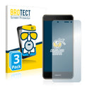 3x BROTECT AirGlass Matte Glass Screen Protector for Huawei Nova
