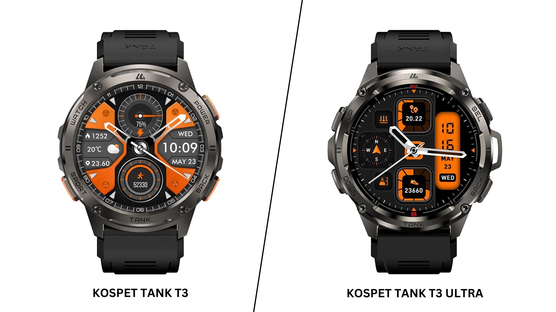 Kospet Tank T3 vs. Kospet Tank T3 Ultra: Unveiling the Ultimate Rugged ...