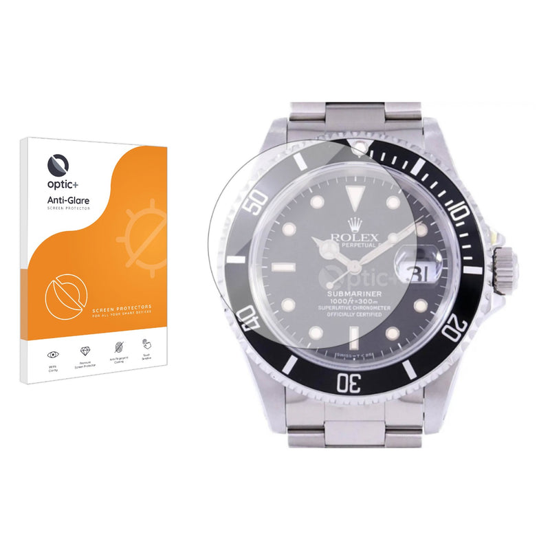 Optic Anti Glare Screen Protector for Rolex Submariner 16610 Date