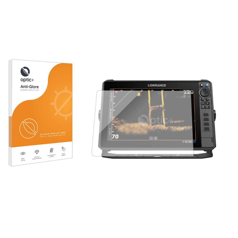 Optic+ Anti-Glare Screen Protector for Lowrance HDS PRO 12