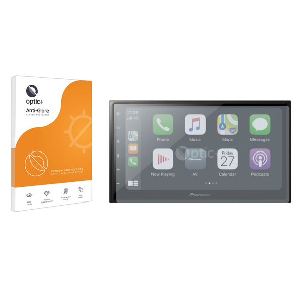 Optic+ Anti-Glare Screen Protector for Pioneer SPH-DA250DAB