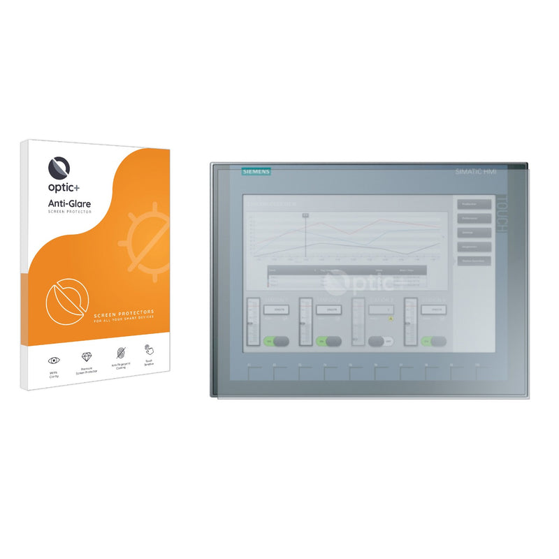 Optic+ Anti-Glare Screen Protector for Siemens Simatic HMI KTP 1200 Basic