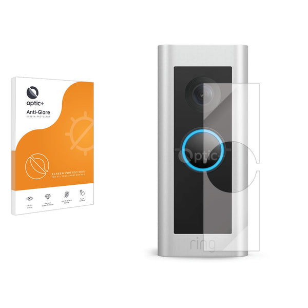 Optic+ Anti-Glare Screen Protector for Ring Video Doorbell Pro