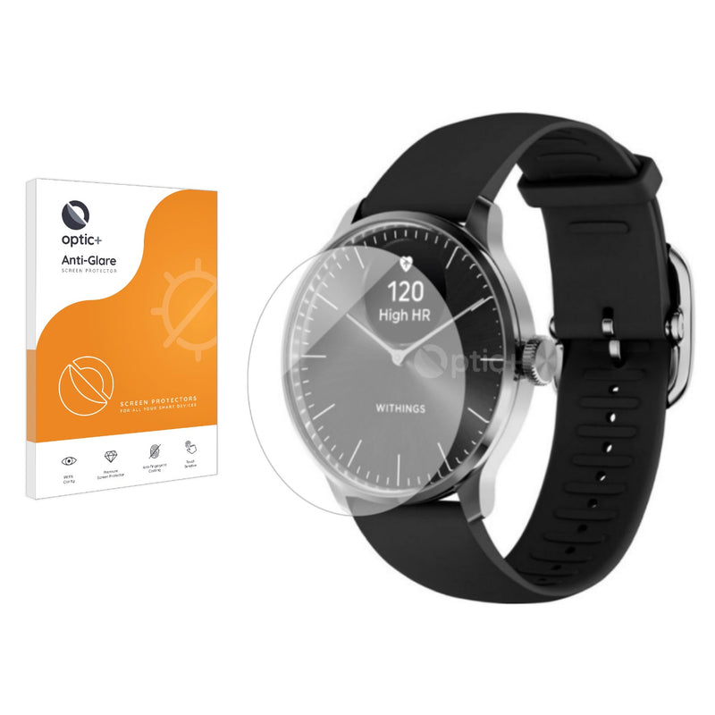 Optic+ Anti-Glare Screen Protector for Withings ScanWatch Light