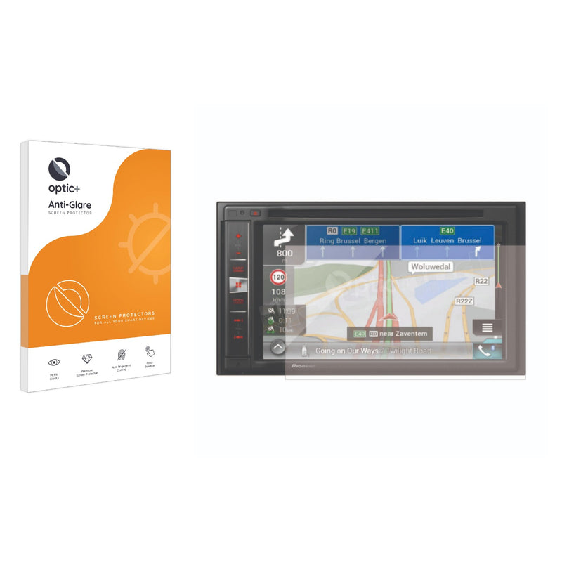 Optic+ Anti-Glare Screen Protector for Pioneer Avic F9880BT