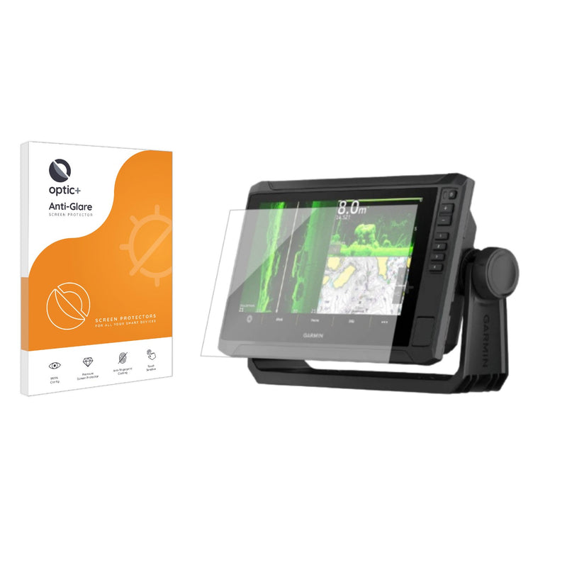 Optic+ Anti-Glare Screen Protector for Garmin ECHOMAP UHD2 9