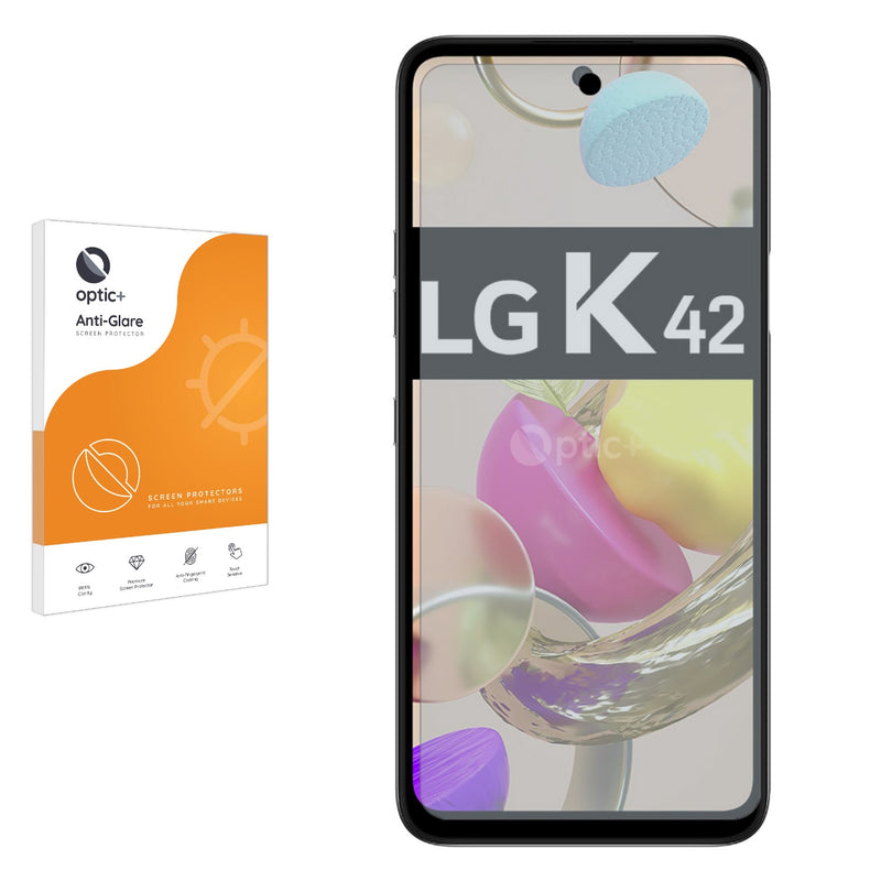 Optic+ Anti-Glare Screen Protector for LG K42