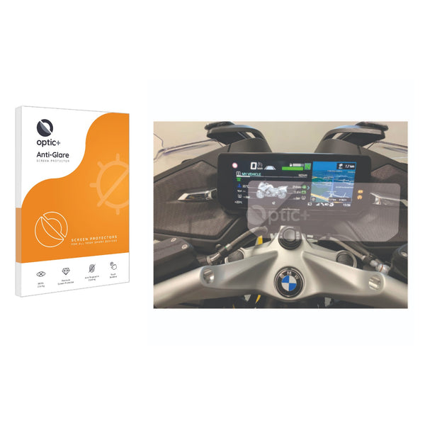 Optic+ Anti-Glare Screen Protector for BMW R 1250 RT 2021 Connectivity TFT 10.25