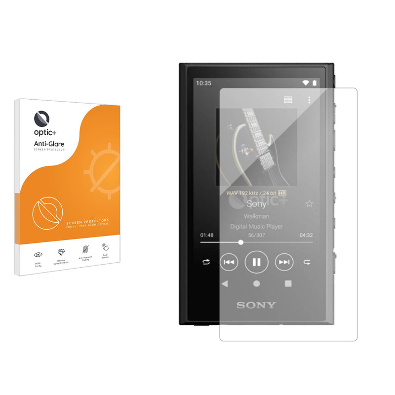 Optic+ Anti-Glare Screen Protector for Sony Walkman NW-A306