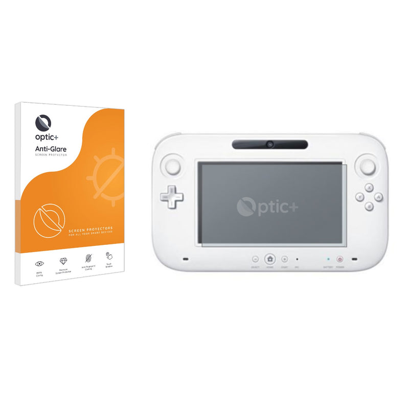 Optic+ Anti-Glare Screen Protector for Nintendo Wii U GamePad (Controller)