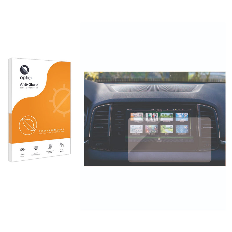 Optic+ Anti-Glare Screen Protector for Skoda Infotainmentsystem Columbus 2017 Karoq