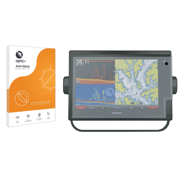 Optic+ Anti-Glare Screen Protector for Garmin GPSMAP 1222 Plus