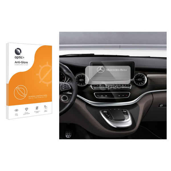 Optic+ Anti-Glare Screen Protector for Mercedes-Benz V-Class V250d 2022 Infotainment System