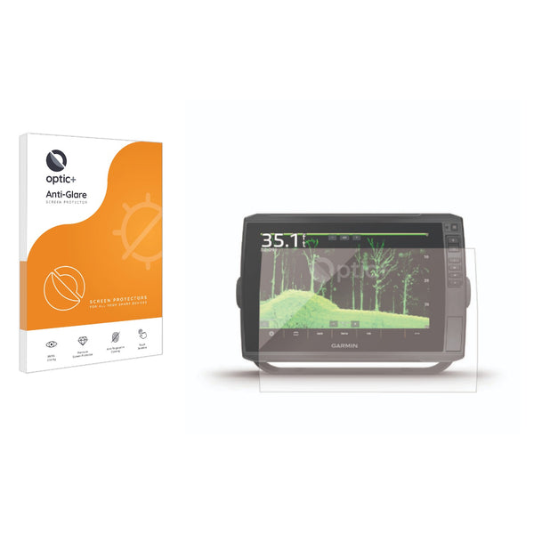 Optic+ Anti-Glare Screen Protector for Garmin ECHOMAP Ultra 2 10" Chartplotter