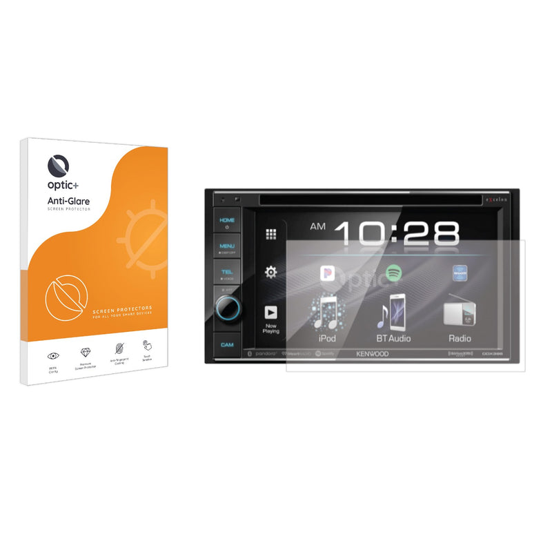 Optic+ Anti-Glare Screen Protector for Kenwood DDX396BT