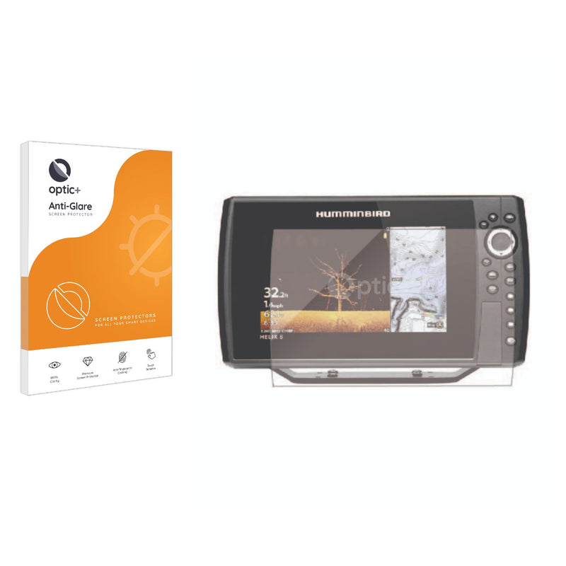 Optic+ Anti-Glare Screen Protector for Humminbird Helix 9