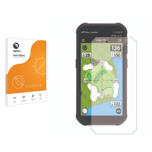 Optic+ Anti-Glare Screen Protector for SkyCaddie SX550