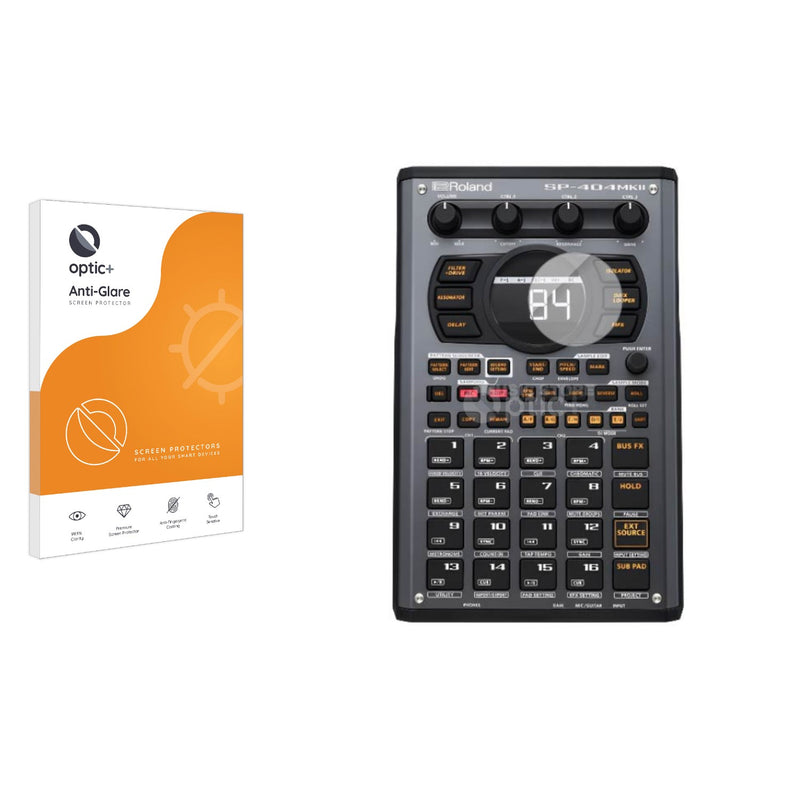 Optic+ Anti-Glare Screen Protector for Roland SP-404MKII