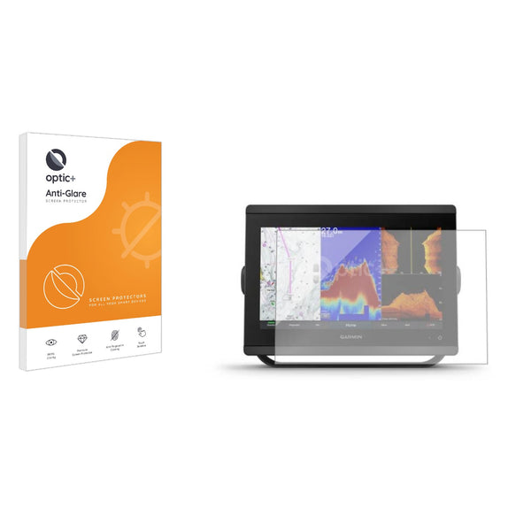 Optic+ Anti-Glare Screen Protector for Garmin GPSMAP 8412