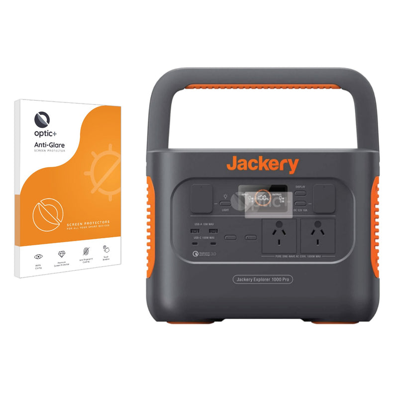 Optic+ Anti-Glare Screen Protector for Jackery Explorer 1000 Pro Portable Power Station