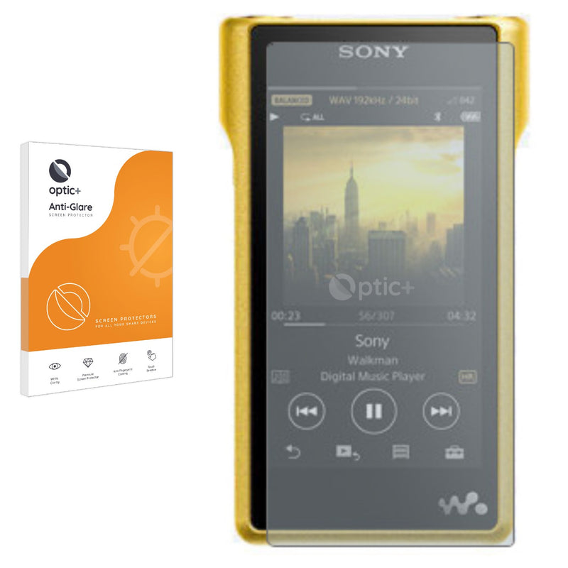 Optic+ Anti-Glare Screen Protector for Sony Premium Walkman NW-WM1Z