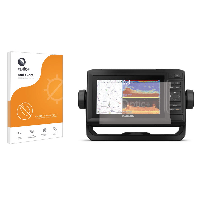 Optic+ Anti-Glare Screen Protector for Garmin ECHOMAP UHD 65cv