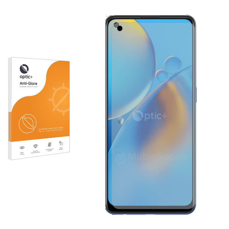 Optic+ Anti-Glare Screen Protector for Oppo A74 5G