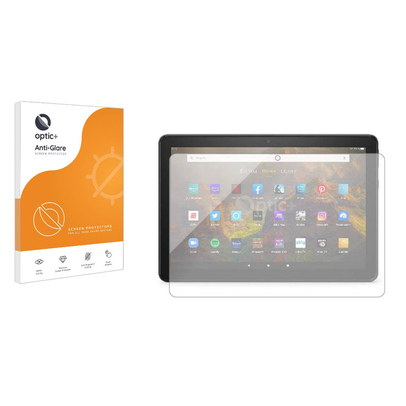 Optic+ Anti-Glare Screen Protector for Amazon Fire HD 10 2021 (11th Generation)