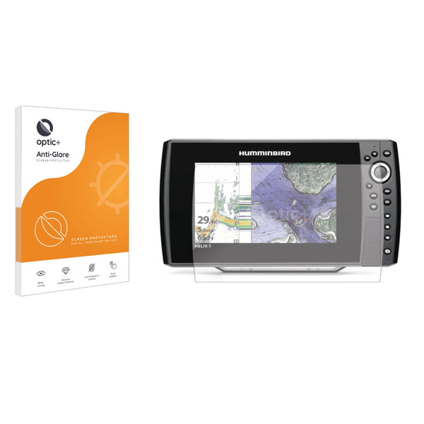 Optic+ Anti-Glare Screen Protector for Humminbird Helix 9 G2N