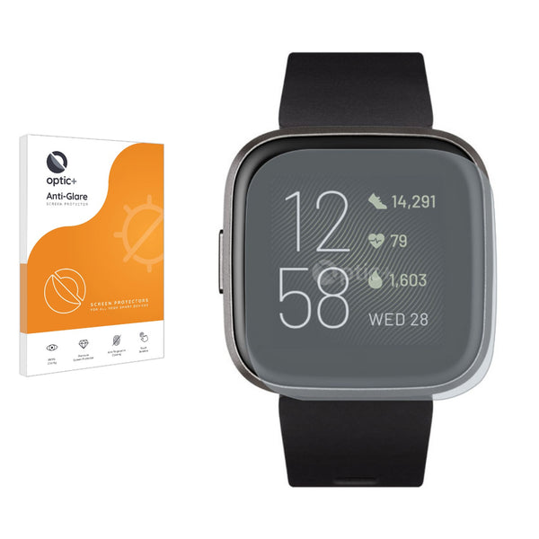 Optic+ Anti-Glare Screen Protector for Fitbit Versa 2