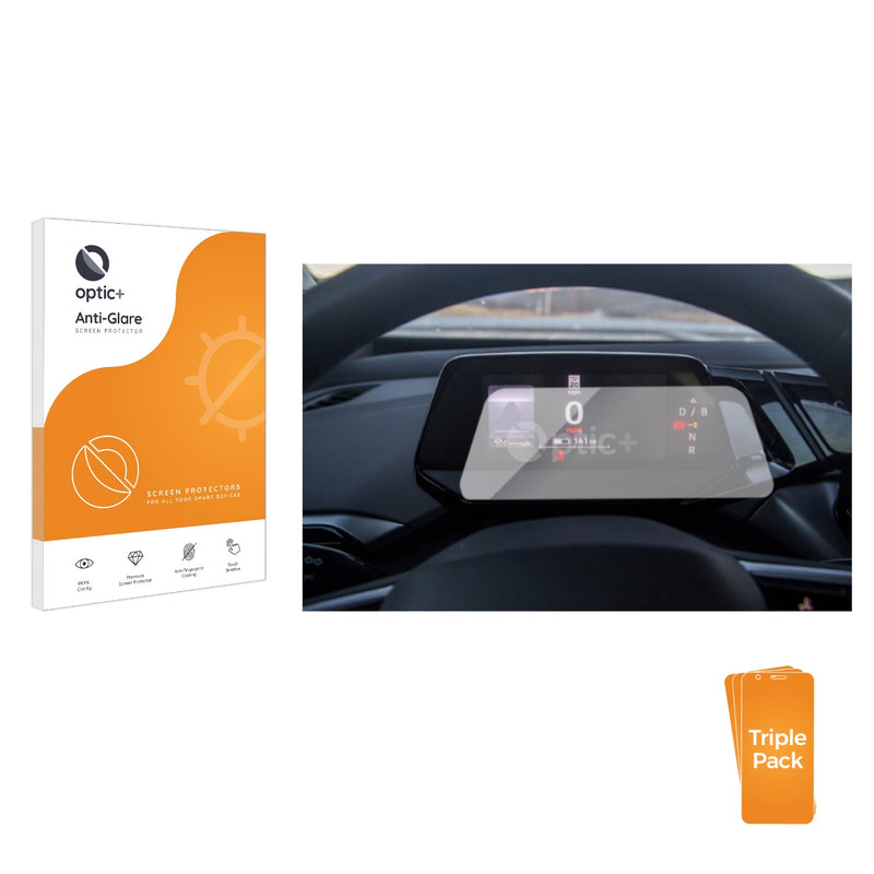 3pk Optic+ Anti-Glare Screen Protectors for Volkswagen ID.4 Discover Pro 10