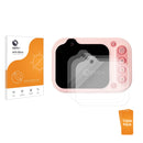 3-pack of Anti-Glare Screen Protectors for Visionkids HappiCAMU X Kids Action