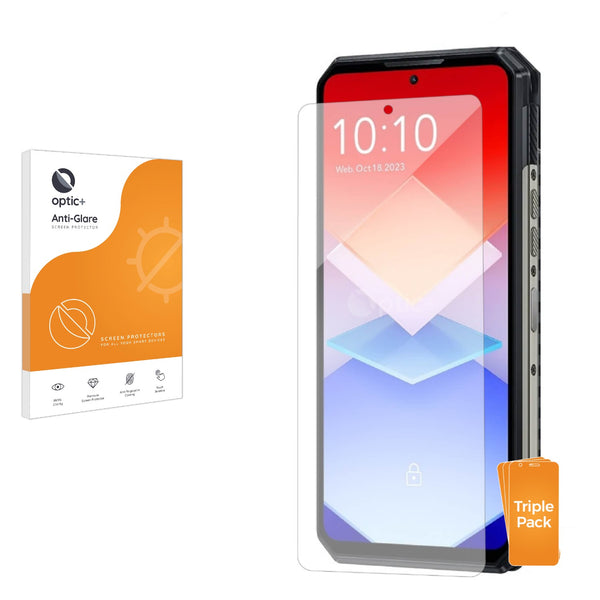 3pk Optic+ Anti-Glare Screen Protectors for Oukitel WP30 Pro