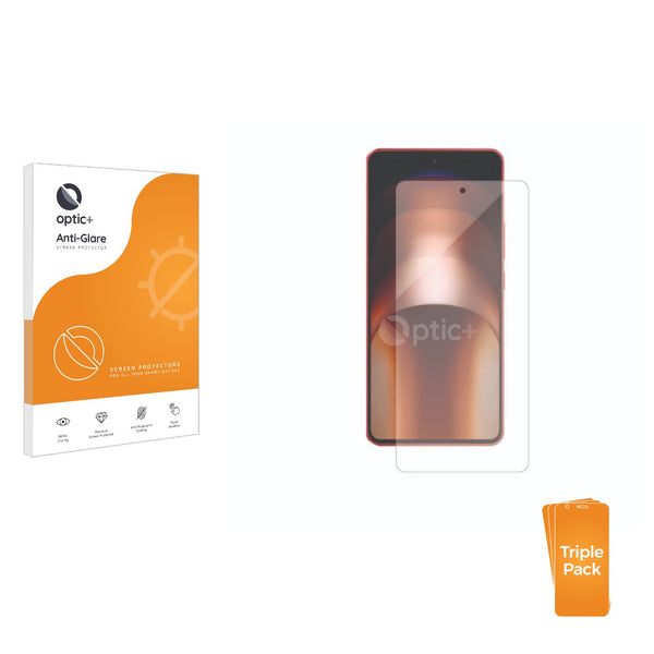 3pk Optic+ Anti-Glare Screen Protectors for Vivo iQOO Neo 9 Pro