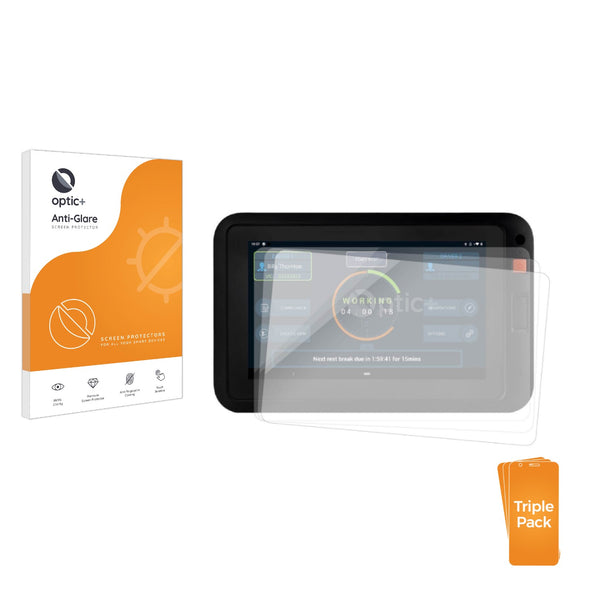 3-pack of Anti-Glare Screen Protectors for Teletrac Navman N635