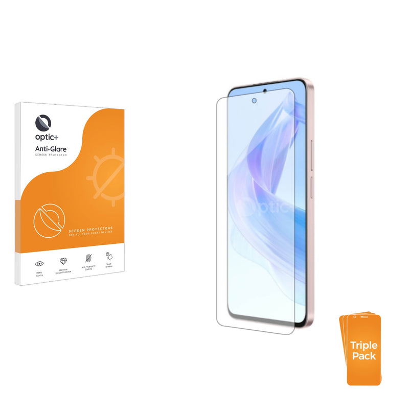 3pk Optic+ Anti-Glare Screen Protectors for Honor X50i