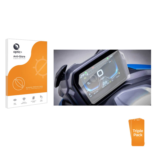 3pk Optic+ Anti-Glare Screen Protectors for VOGE SR4 MAX 350