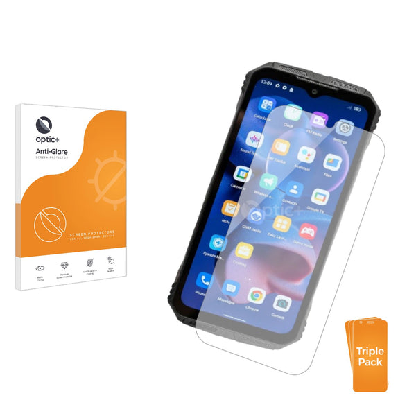 3pk Optic+ Anti-Glare Screen Protectors for Doogee V30