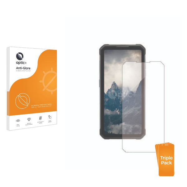 3pk Optic+ Anti-Glare Screen Protectors for Oukitel WP27