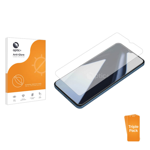 3pk Optic+ Anti-Glare Screen Protectors for Oukitel C36 (2023)