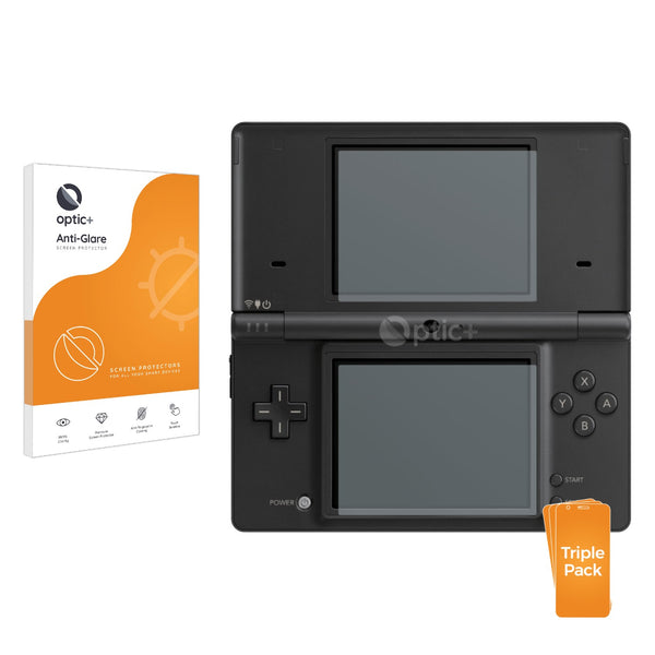 3pk Optic+ Anti-Glare Screen Protectors for Nintendo DSi