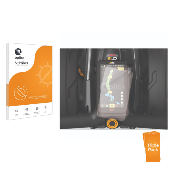 3-pack of Anti-Glare Screen Protectors for PowaKaddy CT12 GPS