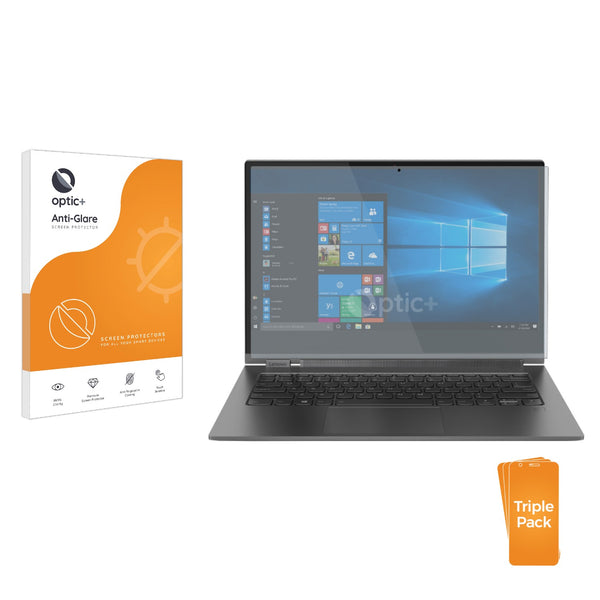 3pk Optic+ Anti-Glare Screen Protectors for Lenovo Yoga C930