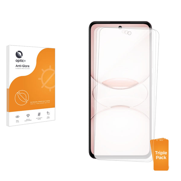 3-pack of Anti-Glare Screen Protectors for realme C75x